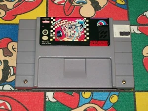 Incredible Crash Dummies (Super Nintendo) SNES Authentic/Cleaned/Tested Game - Picture 1 of 3