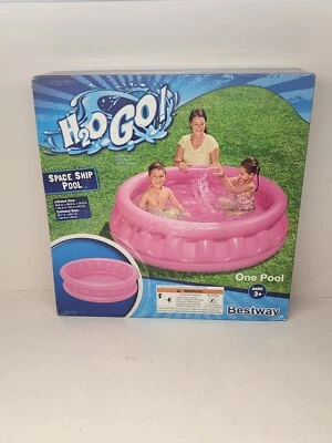 H2O GO Nave Espacial Inflable Inflable Niños Piscina ROSA Nuevo En Caja Foto 1 de 2