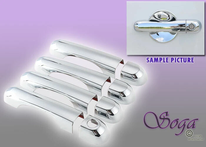 PARA JEEP RENEGADE 2015-2020 CROMO MANIJA DE PUERTA CUBIERTA CUBIERTA CUBIERTA NUEVA VENTA EN EE. UU.! Foto 1 de 1