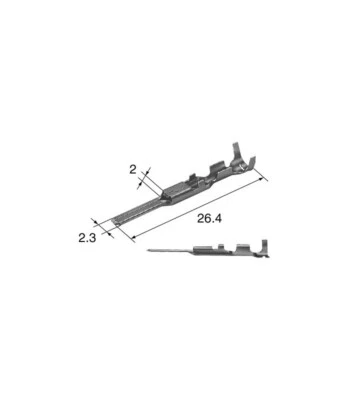 HM series 8230-4282 Terminal männlich - Image 1 of 2