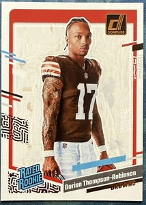 Panini Donruss #37 Dorian Thompson-Robinson 2023 clasificación novato - Imagen 1 de 2