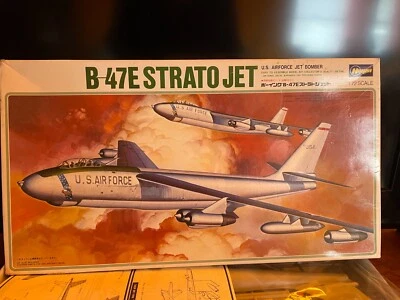 Hasegawa B-47E Strato-Jet Model Kit 1/72 OPNED Kit K007:2200 Made In Japan 1987 - Image 1 of 4