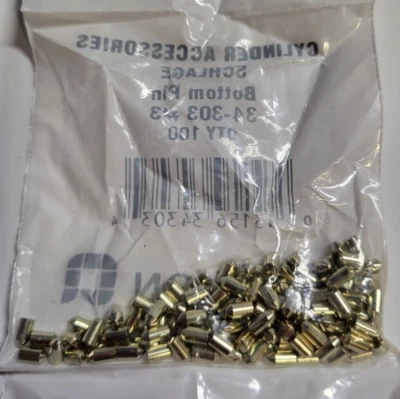 (100-Pk) Schlage Allegion Everest Series Bottom Pin Nickel Silver #3 34-303