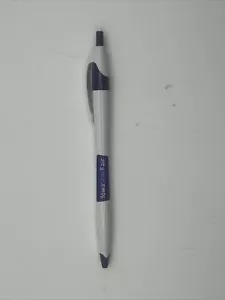 IOWA STATE FAIR BLUE & WHITE CLICK PEN WITH BLUE INK BRAND NEW - Picture 1 of 2