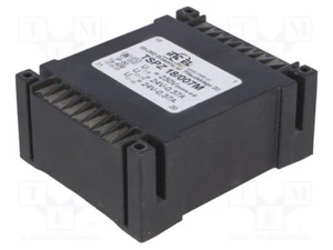 Transformator: zalewany 18VA 230VAC 24V 24V 370mA 370mA PCB Z1C2 - Picture 1 of 1