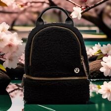 Lululemon City Adventurer Backpack Micro 3L *Fleece Black/Gold (New With Tag)