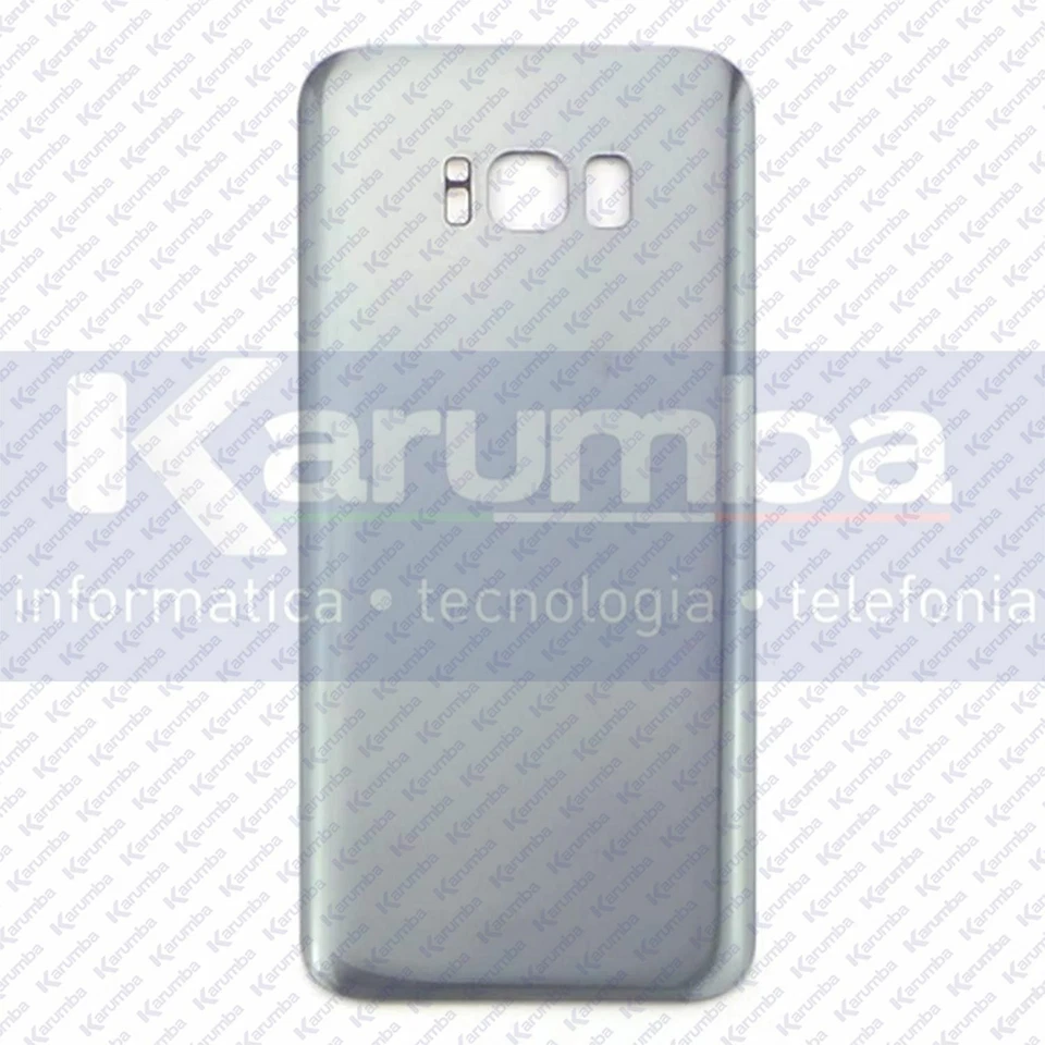 BACK COVER SAMSUNG GALAXY S8 G950F GRIGIO SILVER COPRIBATTERIA BACKCOVER - Immagine 1 di 1