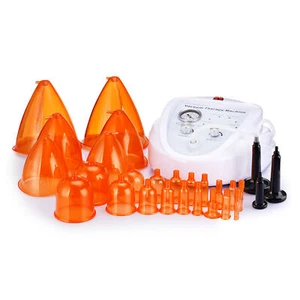 Juego de máquina de ventosas de levantamiento de senos ajustable de 24 tazas terapia de vacío 66kPa - Imagen 1 de 12
