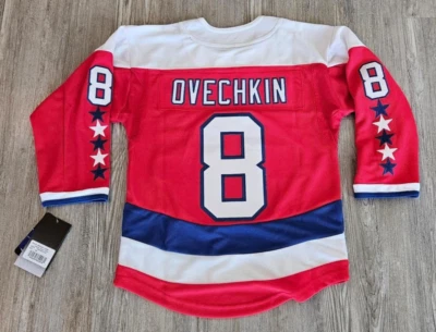 Camiseta Alex Ovechkin Washington Capitals Juvenil L/XL Nueva con Etiquetas Foto 1 de 4