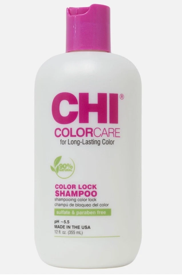 CHI ColorCare Color Lock Shampoo, For Long Lasting Color, pH~5.5, 12 Fl. Oz. - Image 1 of 1