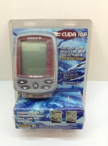 NUOVO EAGLE CUDA 168 SONAR DEEP FINDER CON TEMPERATURA COMPLETO NUOVO IN CONFEZIONE - Foto 1 di 3