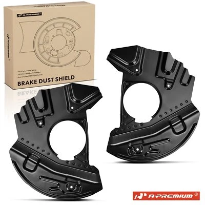 A-Premium 2Pcs Brake Dust Shield Front for BMW X5 E53 2000 2001 2002 2003-2006 - Image 1 of 4