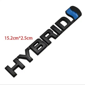 3D negro azul híbrido insignia emblema logotipo coche pegatina para Toyota Prius RAV4 Yaris - Imagen 1 de 1