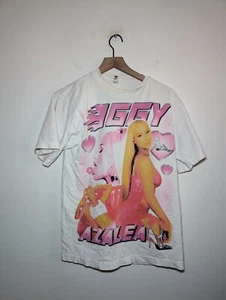 iggy azalea white shirt small rap tee 2022 summer tour - Bild 1 von 9