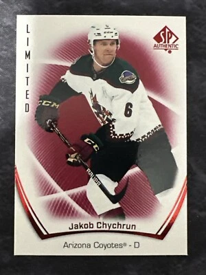2021-22 SP Authentic Limited Red 67 Jakob Chychrun Arizona Coyotes - Image 1 of 2