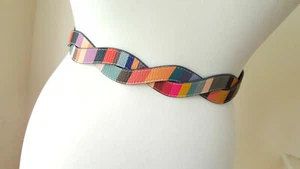 BNWT Paul Smith Women's Swirl Braid Belt (Size 75 - S) RRP £160 - Picture 1 of 10