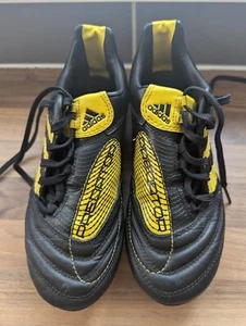 Adidas Predator X Absolado FG 2010 Black Yellow G14222 UK 3 Very Rare - Picture 1 of 8