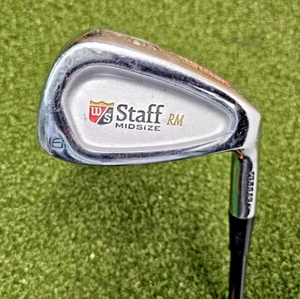 Wilson Staff RM Midsize Forged 6 Iron / RH / Stiff Graphite ~38.25" / jd8578 - Picture 1 of 12