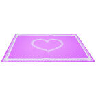 Silicone Nail Art Mat Nonstick Foldable Manicure Pad Purple
