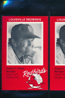 1982 Ehrler's Ice Cream Joseph Frazier Manager Louisville Redbirds (Gi63) Swsw7