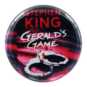 Juego de Gerald de 1" (25 mm) - Stephen King - Pin de Insignia de Botón - Insignia Personalizada - Imagen 1 de 3