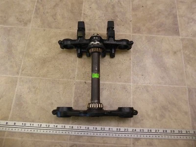 1993 Kawasaki KZ550 F K434-1) triple tree steering stem clamp yoke #2 - Image 1 of 4