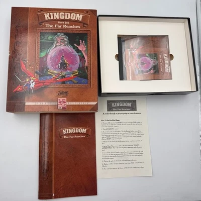 Kingdom Book One: The Far Reaches Adventure PC Game CD-ROM 1995 Vintage Complete - Image 1 of 4
