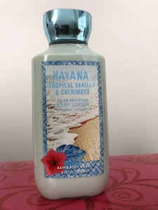 Bath & Body Works HAVANA TROPICAL VANILLA & CHERIMOYA 8 Oz. Bodylotion NICHT MEHR ERHÄLTLICH - Bild 1 von 2