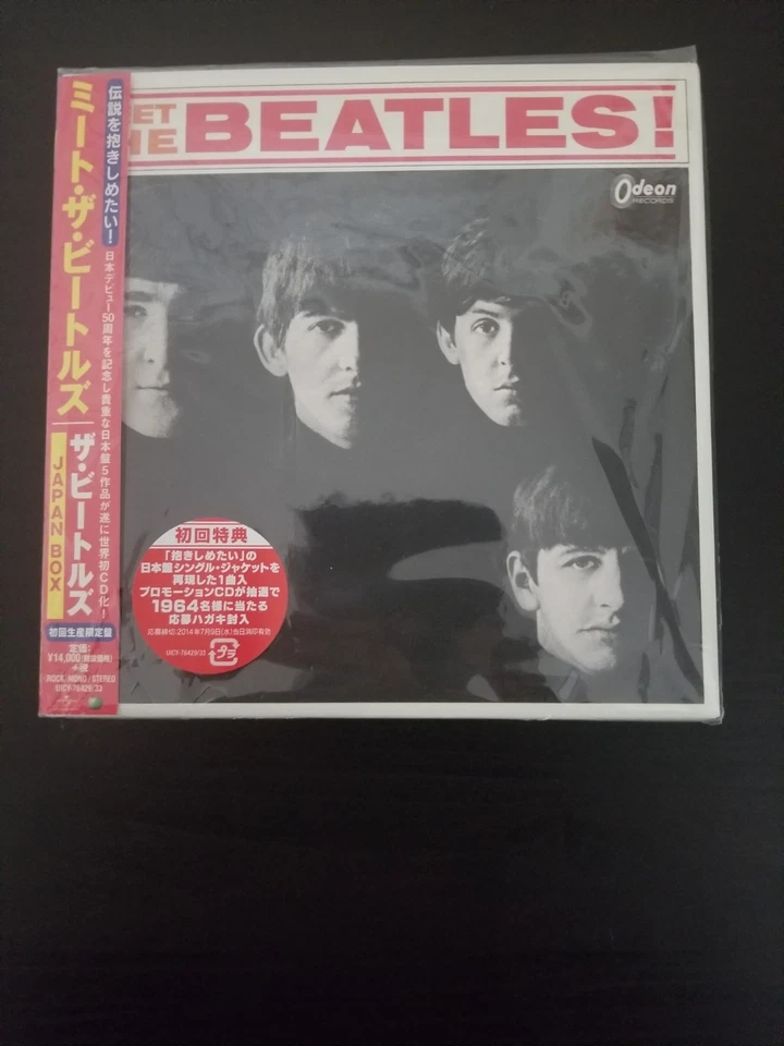 BOX SET CD JAPON / MEET THE BEATLES / COMME NEUF AVEC STICKERS - Photo 1/4