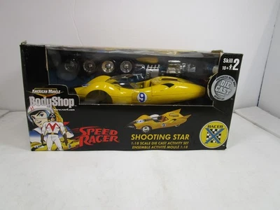 ERTL 1/18 AMERICAN MUSCLE SPEED RACER #9 SHOOTING STAR RACER X NEW *BOX ISSUE* - Image 1 of 4