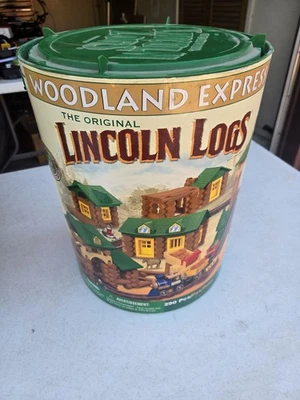 The Original Lincoln Logs Woodland Express in Original Container w/Instructions! - Image 1 of 2