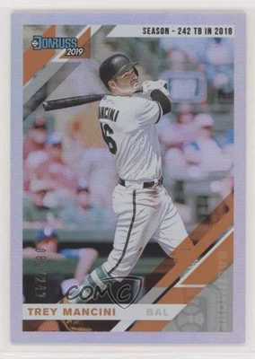 2019 Panini Donruss Season Stat Line /242 Trey Mancini #153 - Image 1 of 2