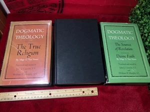 Dogmatic Theology Set Vol 1 2 3 Van Noort Hardcover Catholic 1955 - Bild 1 von 13