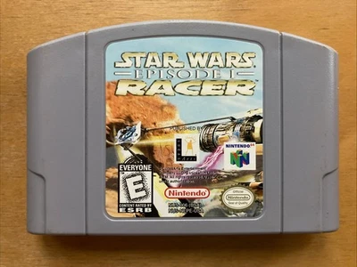 Star Wars Episode 1 Racer Nintendo 64 N64 1999 Authentic Original Tested Works - Image 1 of 2