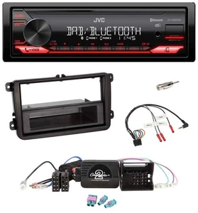 JVC Bluetooth USB DAB Lenkrad Autoradio für VW Amarok Beetle EOS Caddy Golf V/VI - Bild 1 von 9
