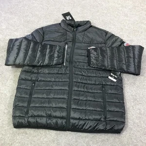 New York Knicks Jacket Mens XL Black NBA Basketball Puffer Quilted Full Zip - Picture 1 of 15