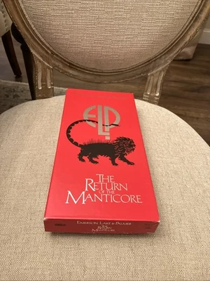 Emerson, Lake & Palmer The Return of the Manticore 4 CD Box Set Rare New Music - Image 1 of 4