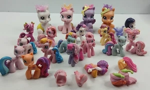 My Little Pony Pony Bundle 18 small figurines - Figures Plus hair Accessories - Picture 1 of 10