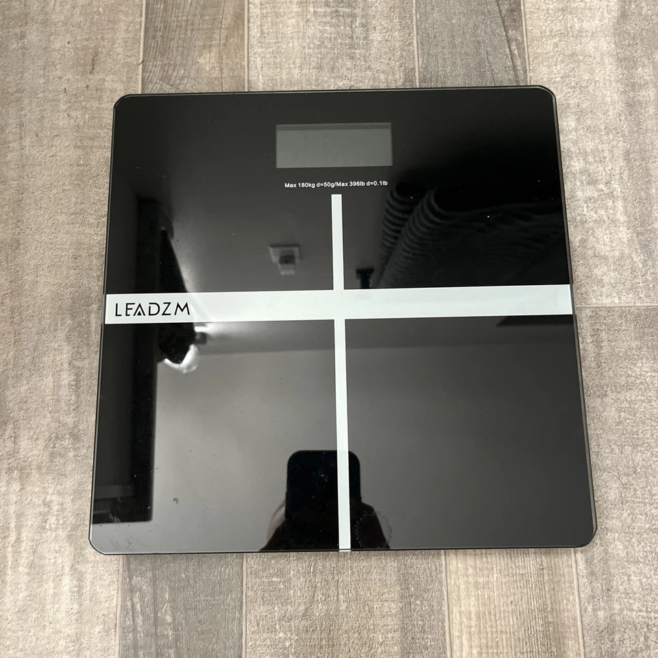 LEADZM Digital Bathroom Scale Max Weight 396 Lb - Image 1 of 1