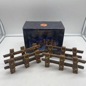 1994 Roman Fontanini Heirloom 5” Scale Barnyard Accessory Set 51040 Fences Box - Picture 1 of 8