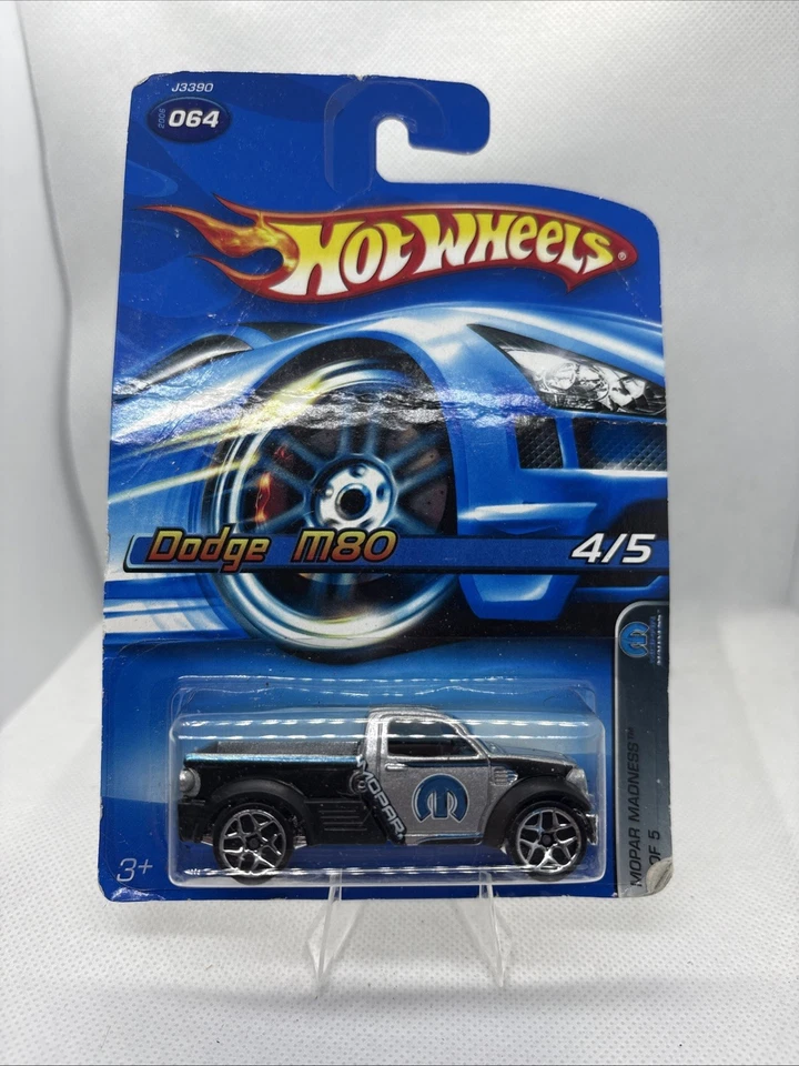 2006 Hot Wheels Faster Than Ever #64 Mopar Madness 4/5 DODGE M80 Cinza-Preto wFTE - Imagem 1 de 1