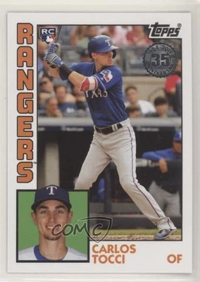 2019 Topps 1984 Topps Baseball Rookies Carlos Tocci #84R-CT RC - Image 1 of 2