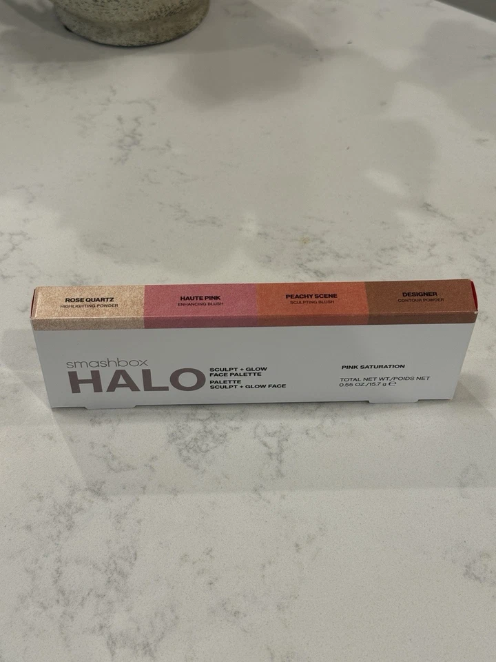 Smashbox Halo Sculpt+ Glow Face Palette *Pink Saturation - Image 1 of 1
