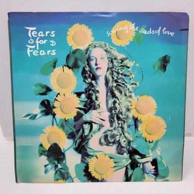 Tears For Fears Sowing The Seeds + Pic Sleeve 7" 45rpm M- Vinyl 80's Record 45 - Image 1 of 4