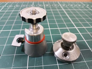 Cabezal de trípode Bilora Modelo 1000 Cabeza de bola pequeña + Cabezal de trípode AGILUX sin patas - Imagen 1 de 9