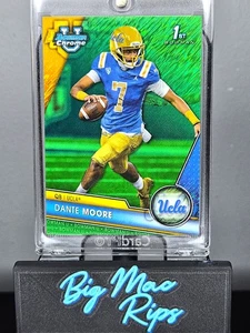 2023 Bowman U rifrattore cromato verde brillante /99 Dante Moore #133 - Foto 1 di 2