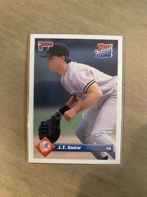 1993 Donruss - J.T. Snow #110 (RC) - Image 1 of 2