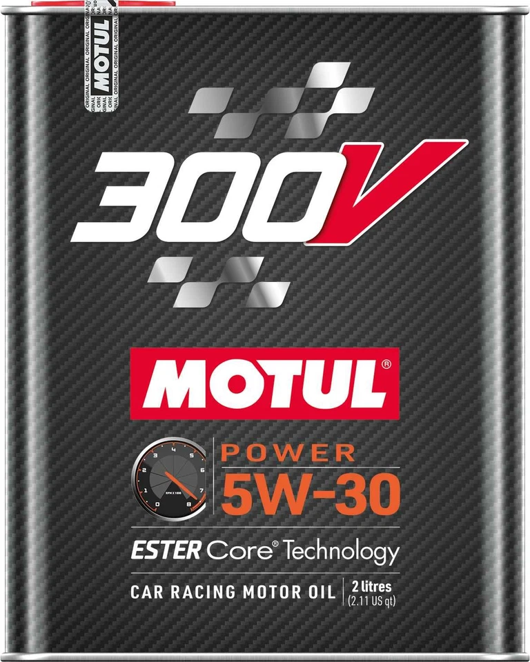 Huile 300V POWER 5W30 2L MOTUL (bidon) - Photo 1/1