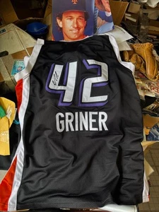 WNBA Brittany Griner Autograph Signed Phoenix Jersey #42 Womens L Or XL No Tags - Picture 1 of 3
