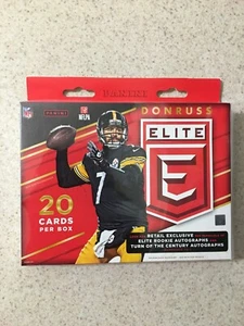 2016 Donruss Elite Football EXCLUSIVE Factory Sealed Hanger Box-AUTOGRAPH/MEMO - Picture 1 of 4